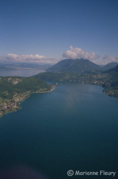 Survol du lac - Annecy